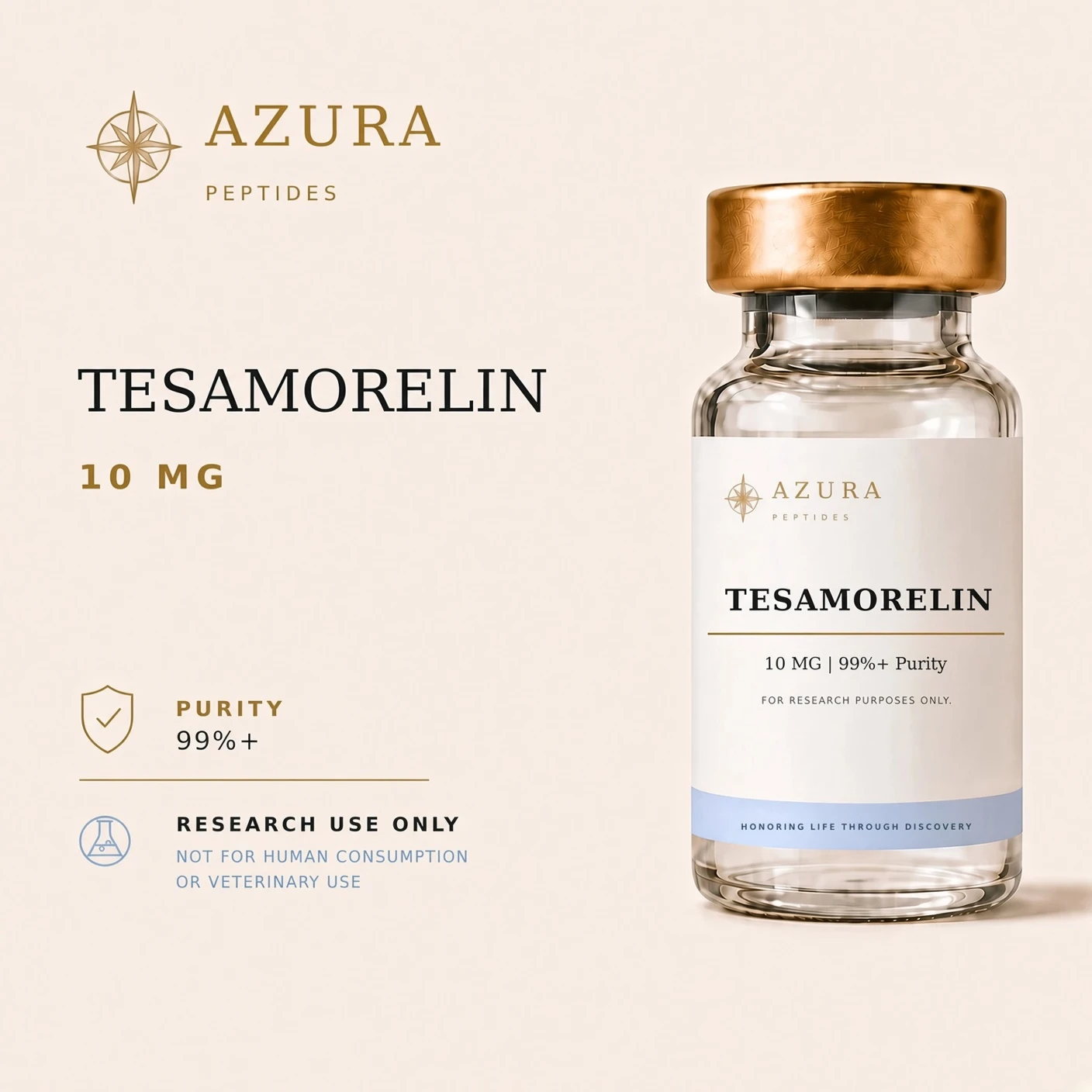 TESAMORELIN research vial