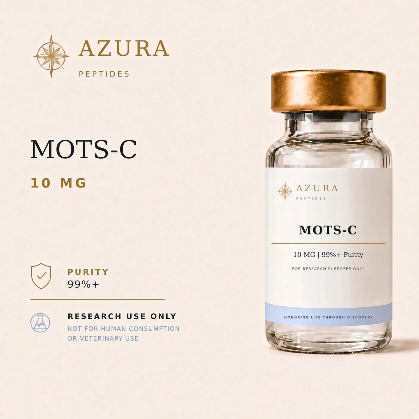 MOTS-c research vial