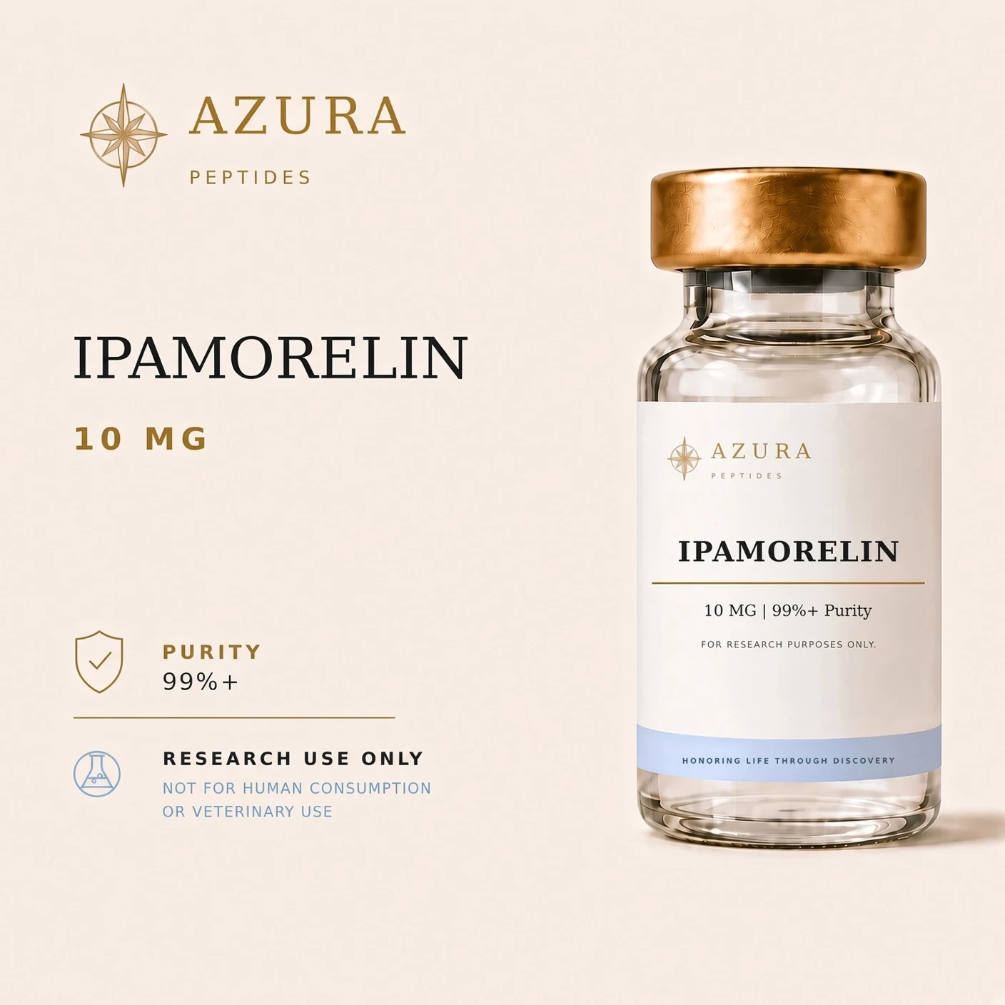 IPAMORELIN research vial